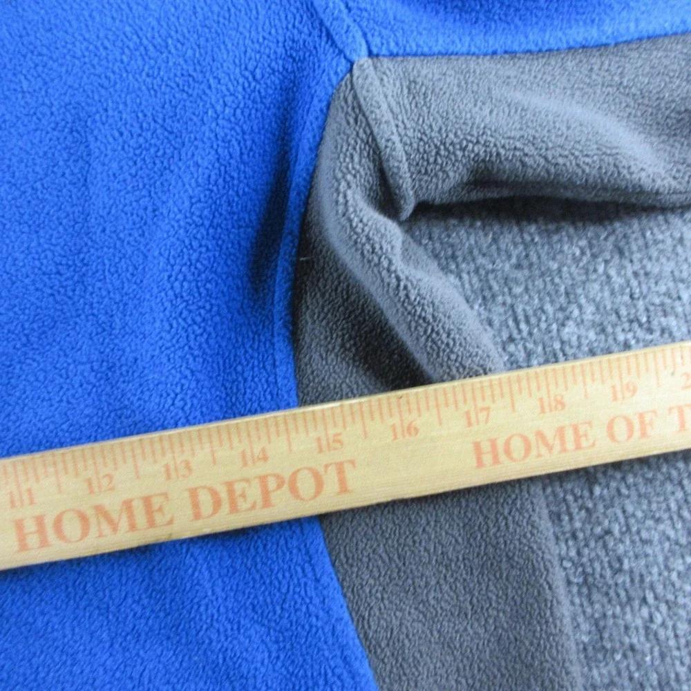 The North Face Jacket Boys Large 14/16 Blue Fleece Full Zip Outdoor‎ Hiking